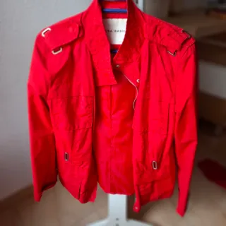 Chaqueta Zara Roja Mujer Talla M