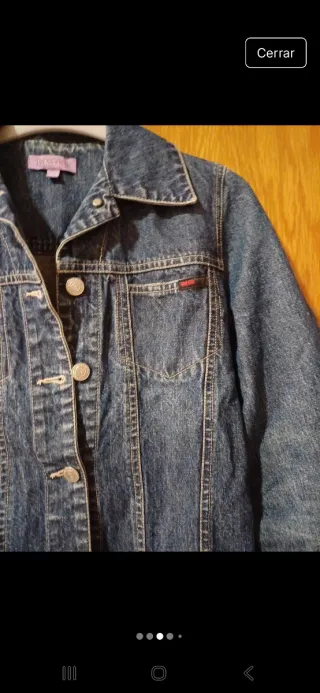 Cazadora vaquera Bershka Talla M