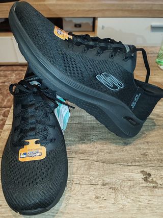 Zapatillas Skechers Slip-ins Negras Arch Fit