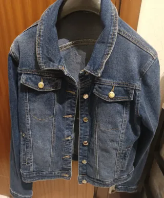 Cazadora vaquera azul