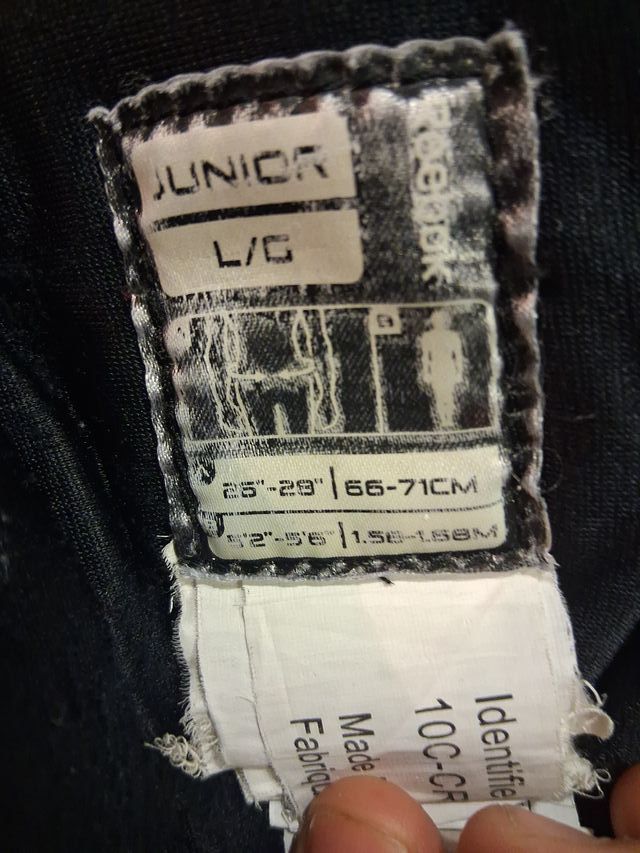 Protecciones Hockey JDP y pantalón  Reebok