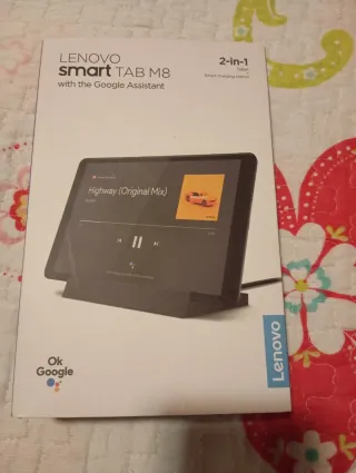 Tablet Lenovo con cable aparte 