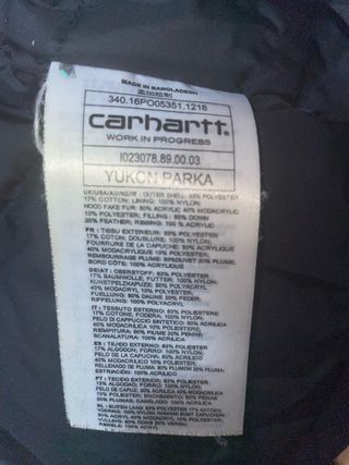 Chaqueta Carhartt WIP Negra