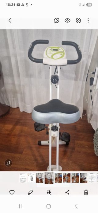 Bicicleta estática Runfit Fitness