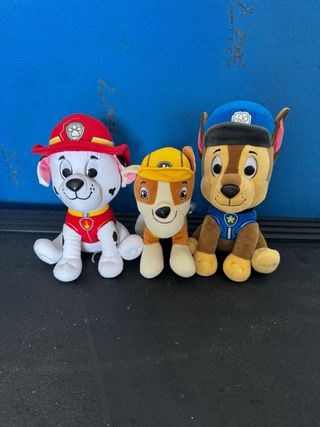 Peluche Paw Patrol - 3 Pezzi