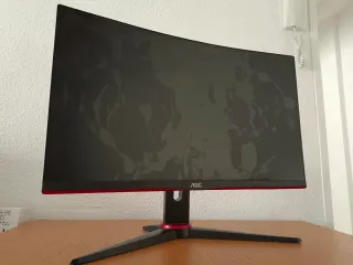 Monitor gaming AOC C24G2 para reparar
