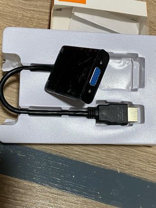 Adaptador HDMI a VGA Negro
