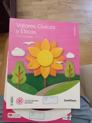 VALORES CIVICOS Y ETICOS TERCER CICLO PRIMARIA ...