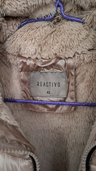 Chaqueta acolchada Reactivo T.42 Oro