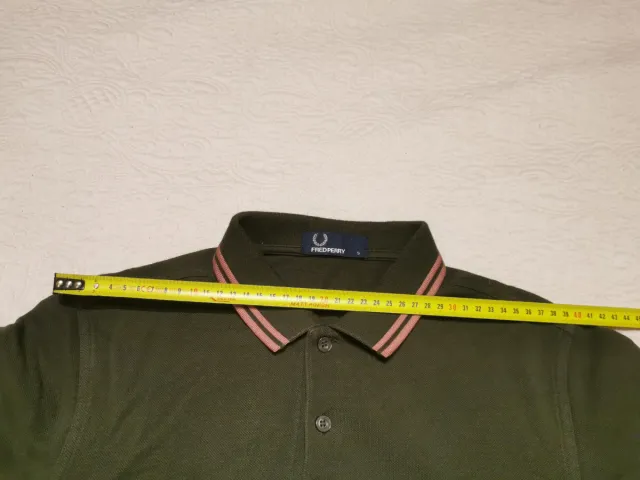 Polo Fred Perry verde talla S