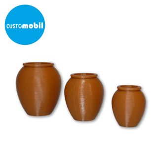 Juego 3 Tinajas Playmobil