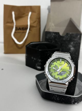 G-Shock Casio Acero Esfera verde