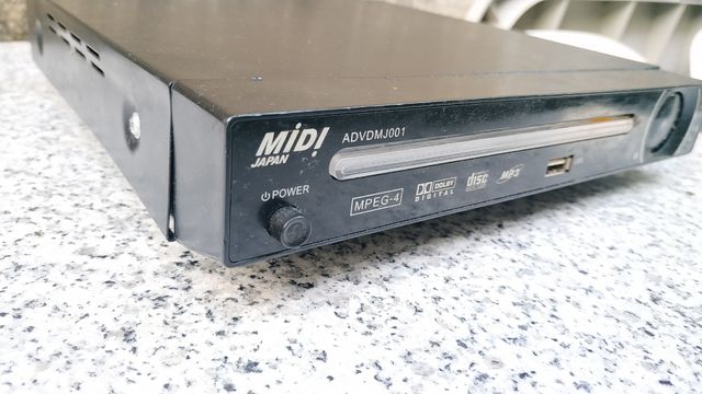Leitor DVD MPEG-4 USB Dolby Digital MP3