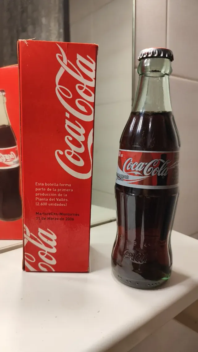 Botella Coca-Cola 200ml Primera Producción