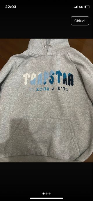 Felpa Trapstar Grigia
