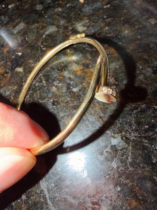 Pulsera Cartier Oro Diamantes