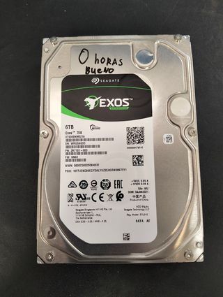 Disco duro Seagate Exos 7E8 6TB 7200 RPM