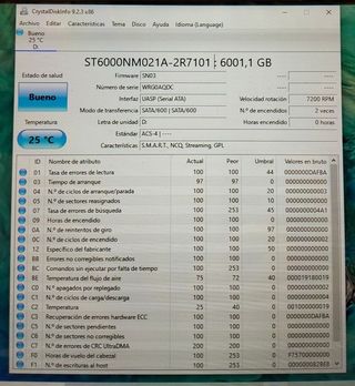 Disco duro Seagate Exos 7E8 6TB 7200 RPM