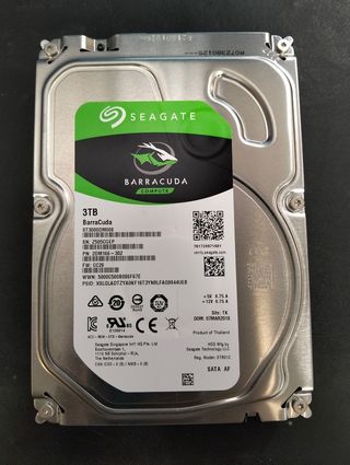 Disco duro Seagate BarraCuda 3 TB 7200RPM