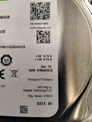 Disco duro Seagate BarraCuda 3 TB 7200RPM