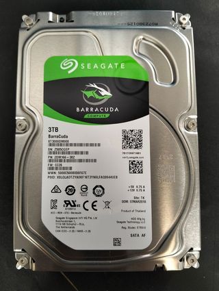 Disco duro Seagate BarraCuda 3 TB 7200RPM