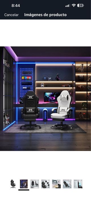 Silla Gamer Gamtimer con Reposapiés