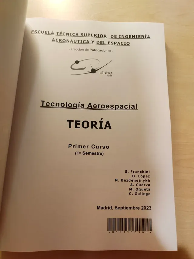 Libro Tecnología Aeroespacial ETSIAE-UPM