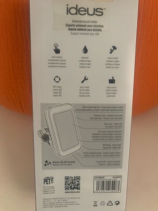 Soporte Móvil Bici Ideus Impermeable ¡SIN USAR!