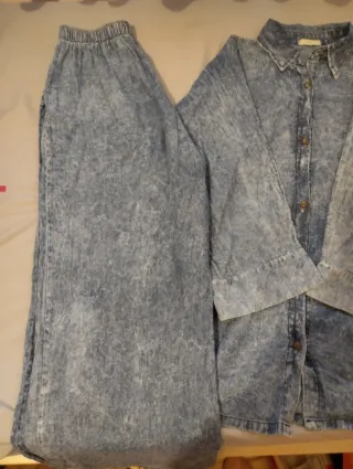 Conjunto mujer denim talla M_L