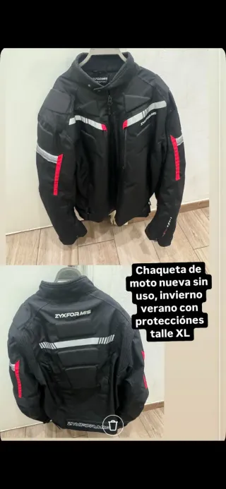 Chaqueta moto XL ZYFXFORMIS invierno/verano