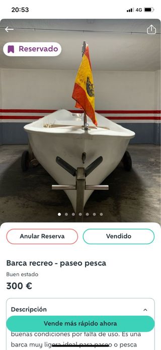 Barca recreo - paseo pesca
