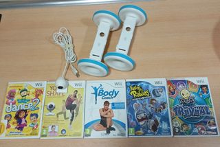 Juegos Wii: Dance 2, Body Coach, Raving Rabbids, T