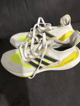 Zapatillas Adidas Ultraboost Light Blancas/Amarill