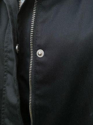 Chaqueta 3/4 negra vintage