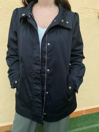 Chaqueta 3/4 negra vintage