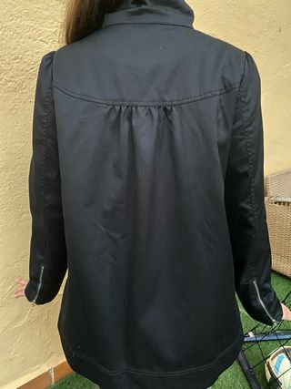 Chaqueta 3/4 negra vintage