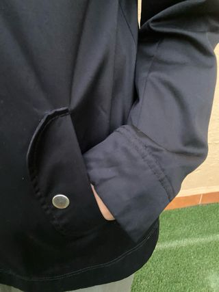 Chaqueta 3/4 negra vintage