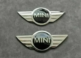 Mini Cooper One Logo Capó y Maletero 11,5x5cm 