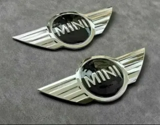 Mini Cooper One Logo Capó y Maletero 11,5x5cm 