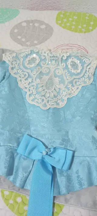 Traje de Fallera Niña Talla 3/7 años