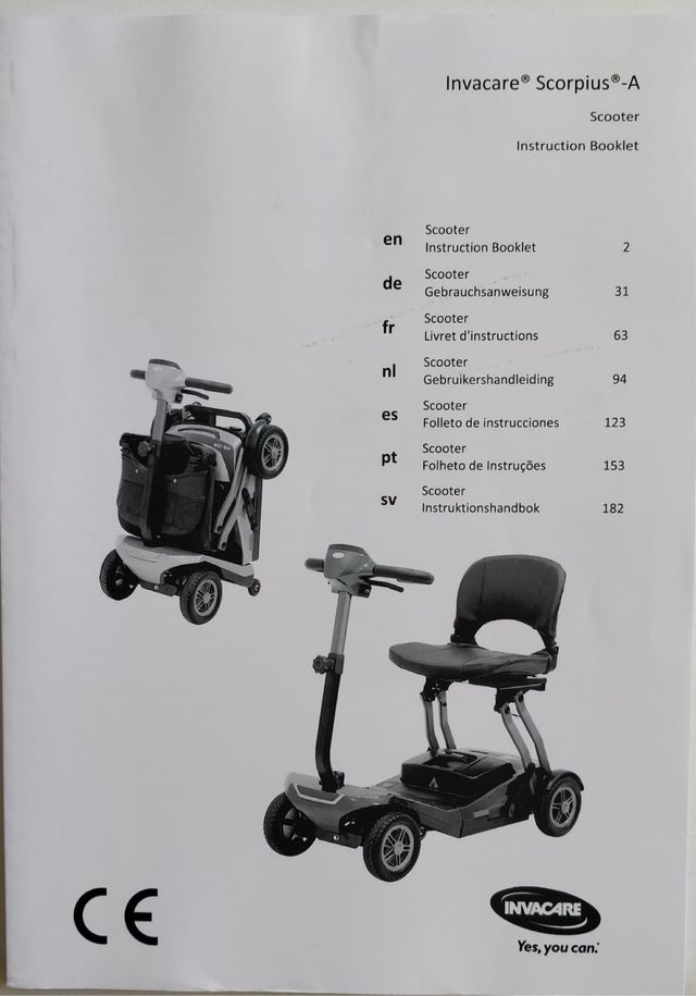 Scooter Coche Eléctrico  para movilidad reducida