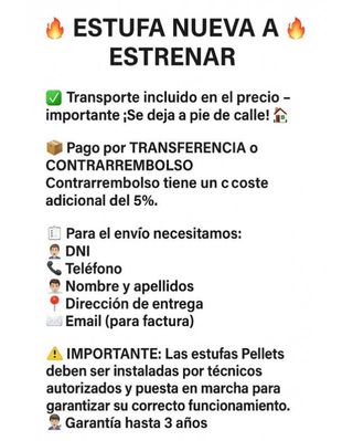 Caldera Hidro de Pellets Nueva ESH197002CAST