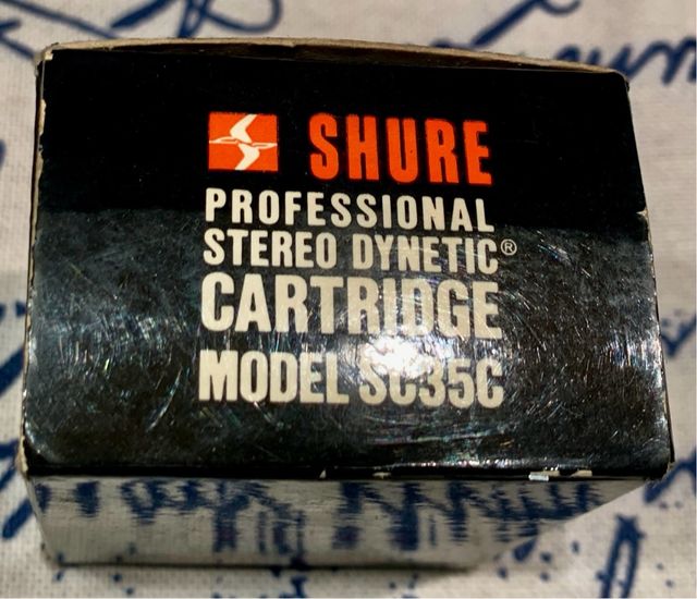 Capsula y Aguja Shure SC35C original USA VINTAGE