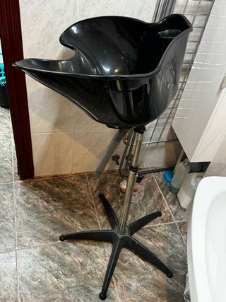 Lava cabezas peluquería negro