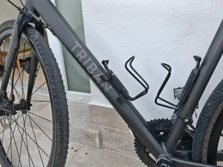 Bicicleta Gravel Triban RC 500 Talla L Negra