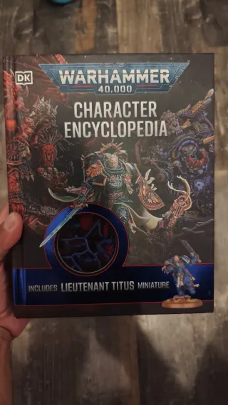 Enciclopedia Warhammer 40k + Titus (inglés)