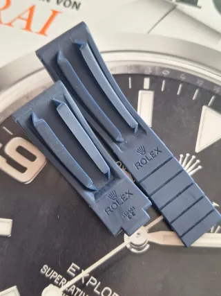 Para Daytona  correa Oysterflex 20mm azul