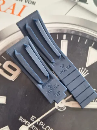 Para Daytona  correa Oysterflex 20mm azul