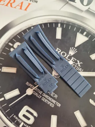 Para Daytona  correa Oysterflex 20mm azul