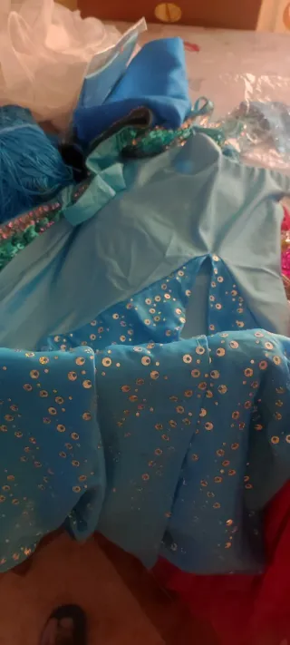 Trajes Danza Oriental Pink & Teal